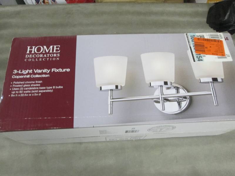 lot 214 image: Home Decorators Collection 3-Light ...