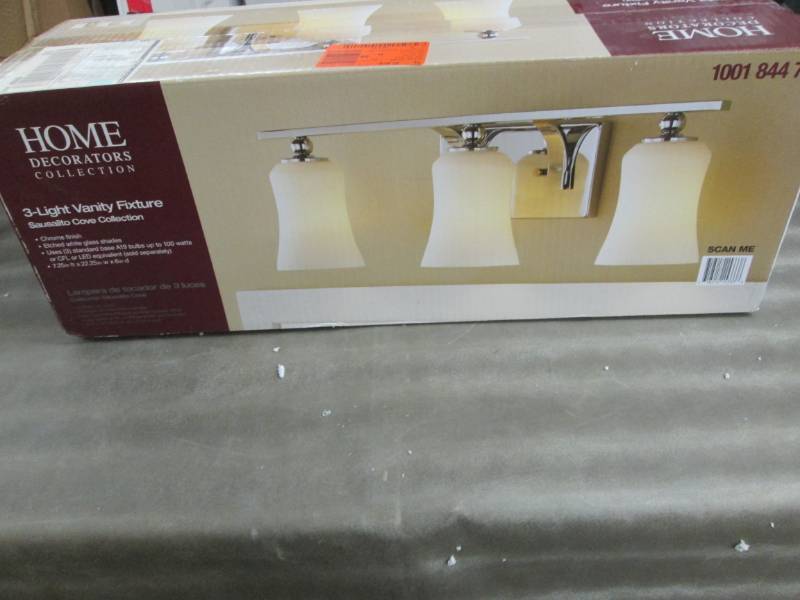 lot 254 image: Home Decorators Collection 3-Light ...