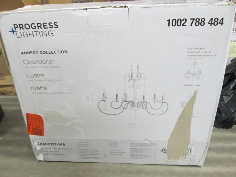 lot 275 image: Progress Lighting Annecy Collection...