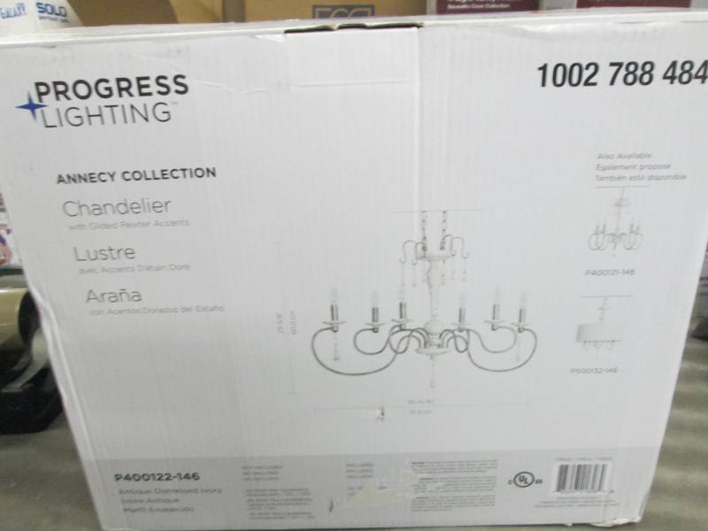 lot 276 image: Progress Lighting Annecy Collection...