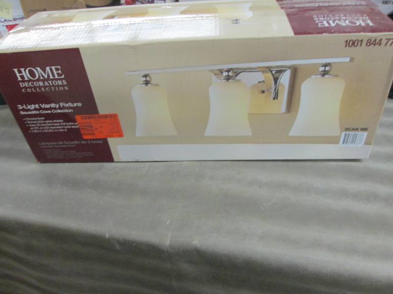 lot 282 image: Home Decorators Collection 3-Light ...
