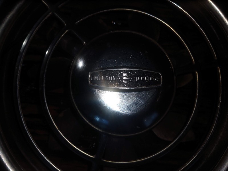 lot 3 image: Antique Industrial Emerson-Pryne Fan and Cover Plate Fan Works