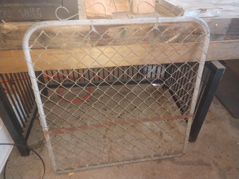 Chain Link Fence Gate Fire Door Butcher Block Clawfoot Bathtub