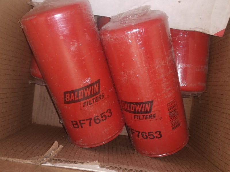 lot 43 image: Fuel Filters and Oil Filters (Baldwin, Fram, CAT, WIX)