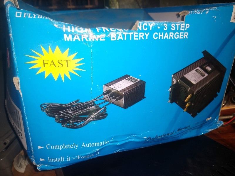 lot 46 image: Pro Tournament 15-3L Part#51217 Three Step Marine Battery Charger, Clamp On Meter and Instruction Manual Catalog# GCM-307, Strait-Line Chalk Line Reels and Chalk 100ft, Clamp Tools, Hydraulic Manual Pump