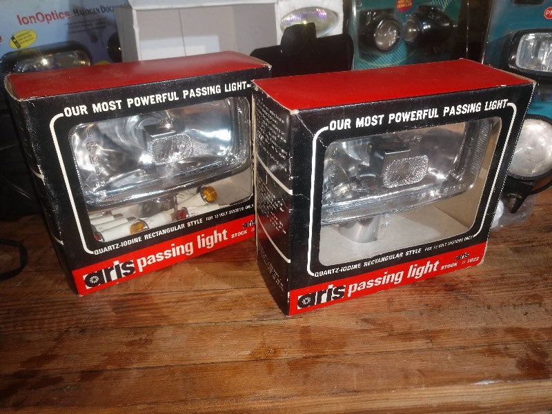 lot 68 image: LIGHTS Aris Passing Lights, IonOptics Halogen Docking Lights, Projector Beam Light Kit, Driving Light Kit and Other Accessories