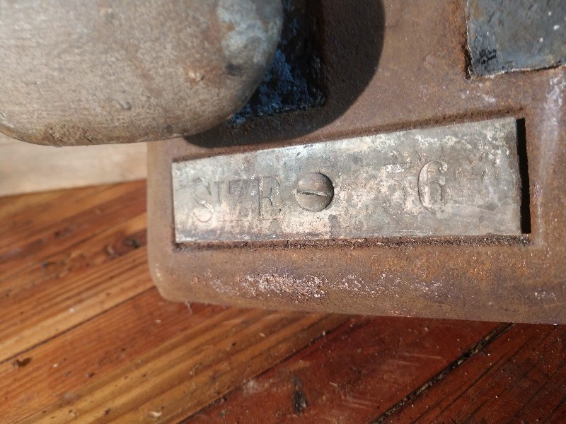 lot 107 image: Capitol Winchester Cast Iron Boiler Door Steampunk