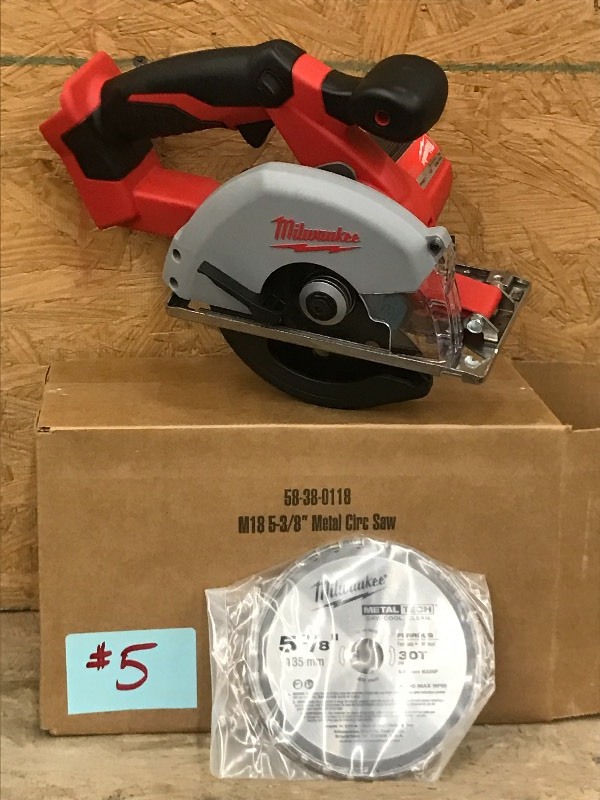 Milwaukee 5 38 Metal Circular Saw