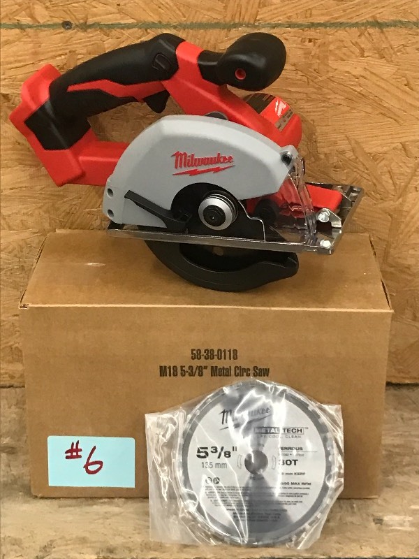 Milwaukee 5 38 Metal Circular Saw