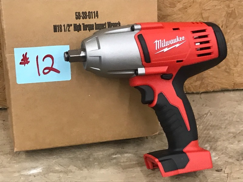 Milwaukee 12 High-Torque Impact Wrench