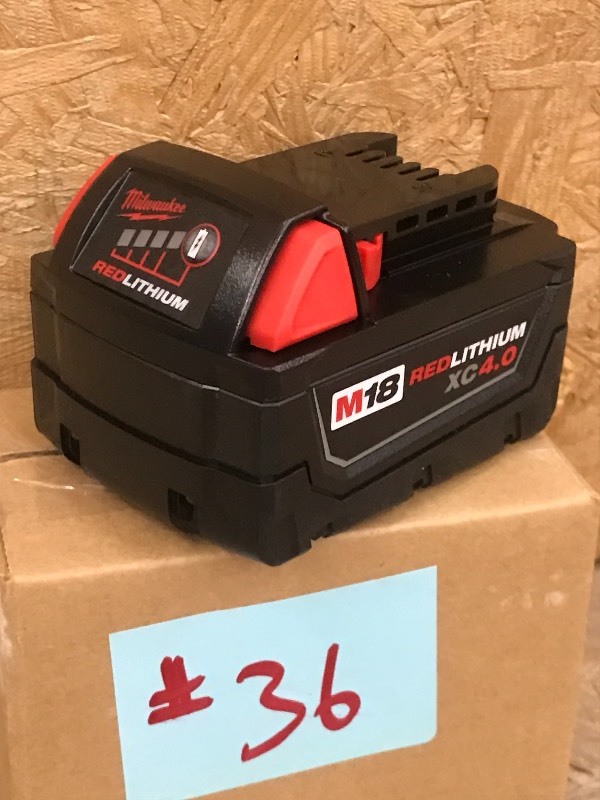 Milwaukee Red-Lithium XC4.0 Battery Pack