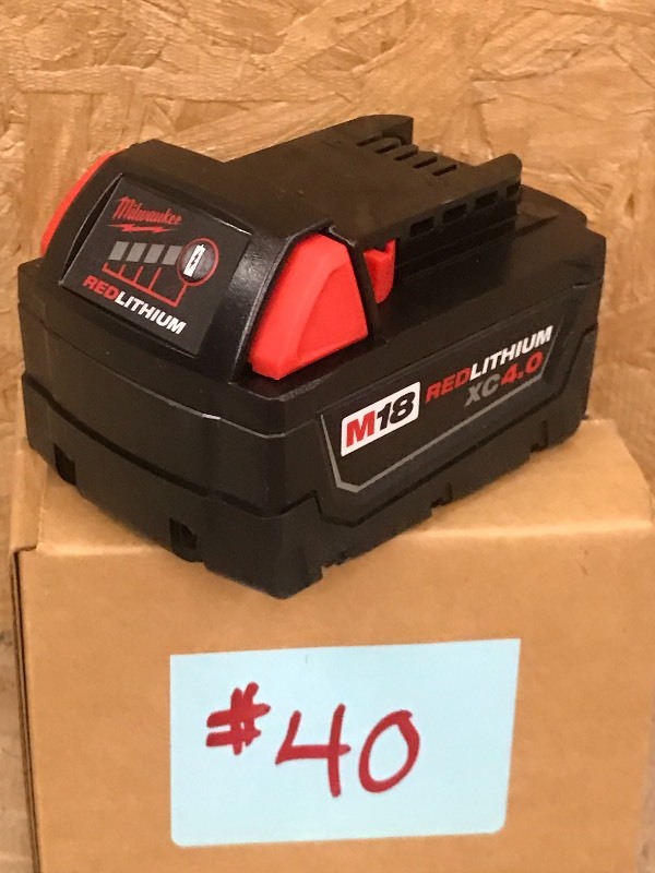 Milwaukee Red-Lithium XC4.0 Battery Pack
