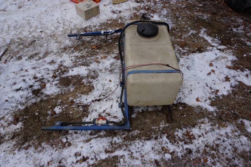 ATVGarden Tractor Mount Electric Sprayer System