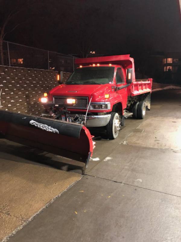 2005 GMC C4500 4x4 Diesel Dually Dump Truck Plow Truck