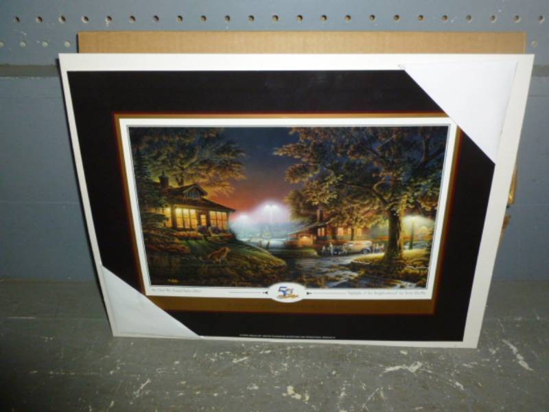 lot 7 image: Terry Redlin Print