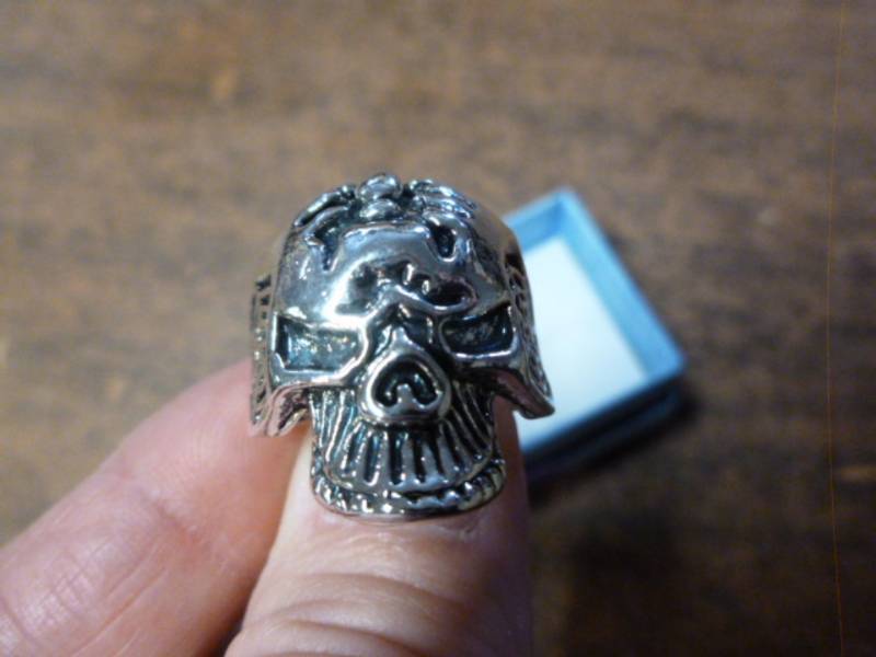 lot 59 image: Mens Biker Ring