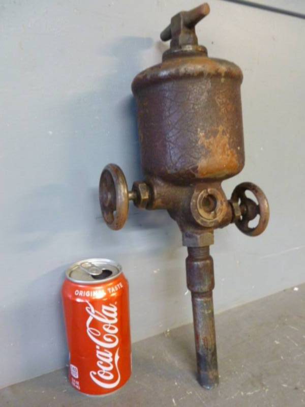 lot 136 image: Antique Steam Engine Oiler