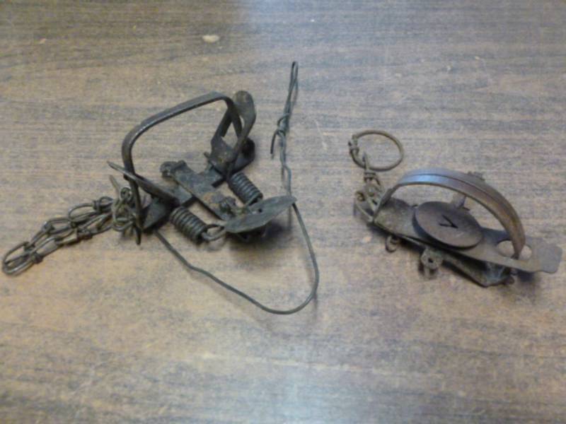 lot 152 image: Vintage Traps