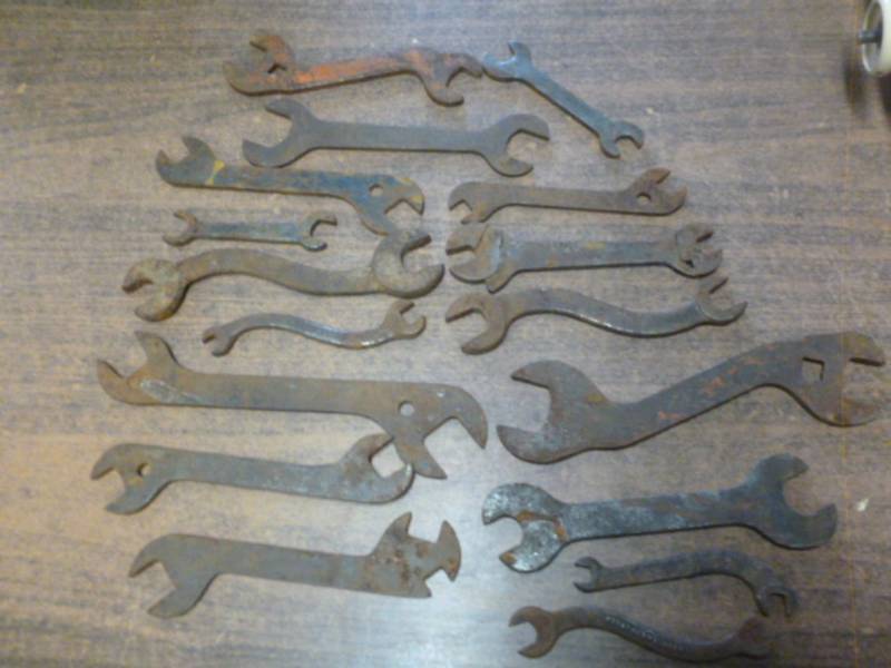 lot 187 image: Vintage Implement Wrenches