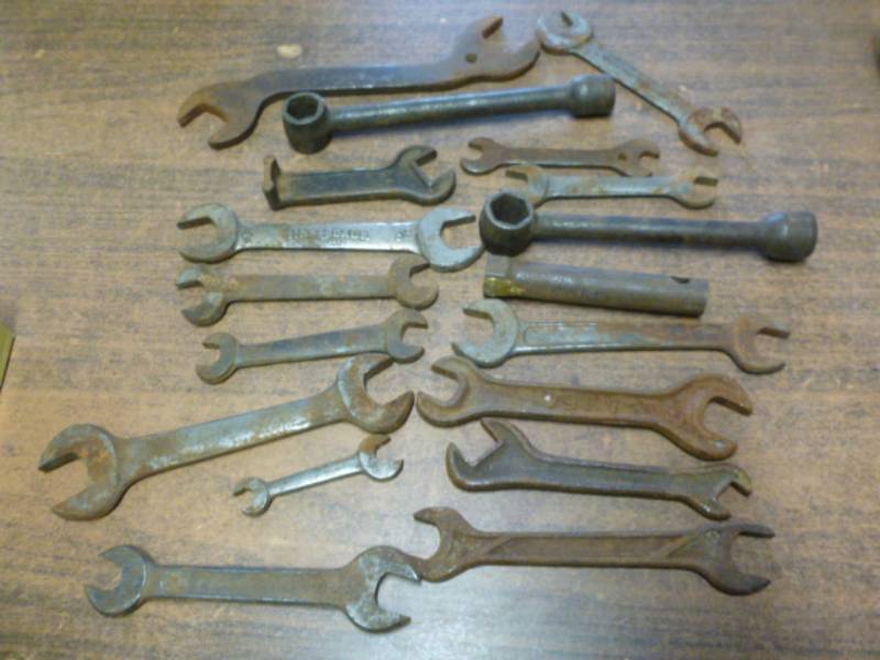 lot 188 image: Vintage Implement Wrenches