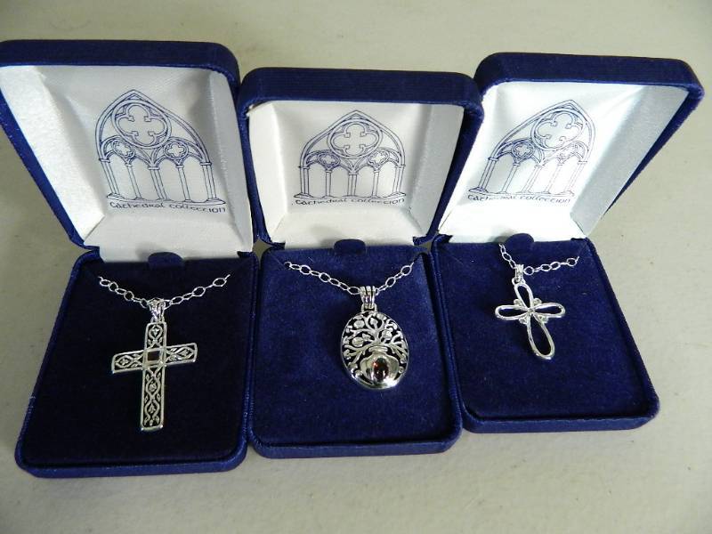 3 New Cathedral Collection Necklaces
