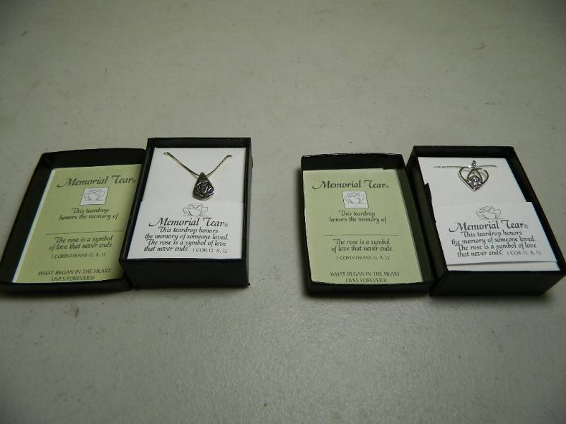 New Memorial Necklaces