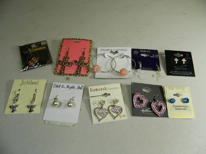 10 New Pairs of Earrings