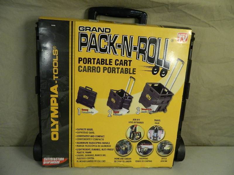 New Grand Pack-N-Roll Portable Cart