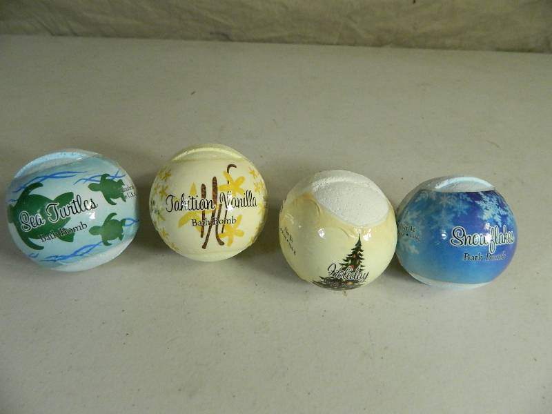 4 New Primal Elements Bath Bombs