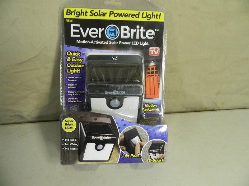 New Ever Brite Solar LED Light