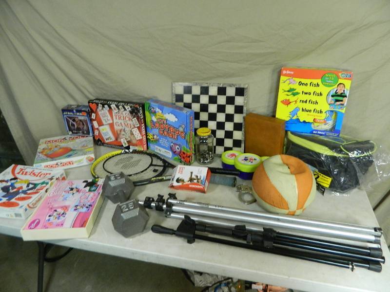 Sports Items, New Nashbar Bike Bag, and Games