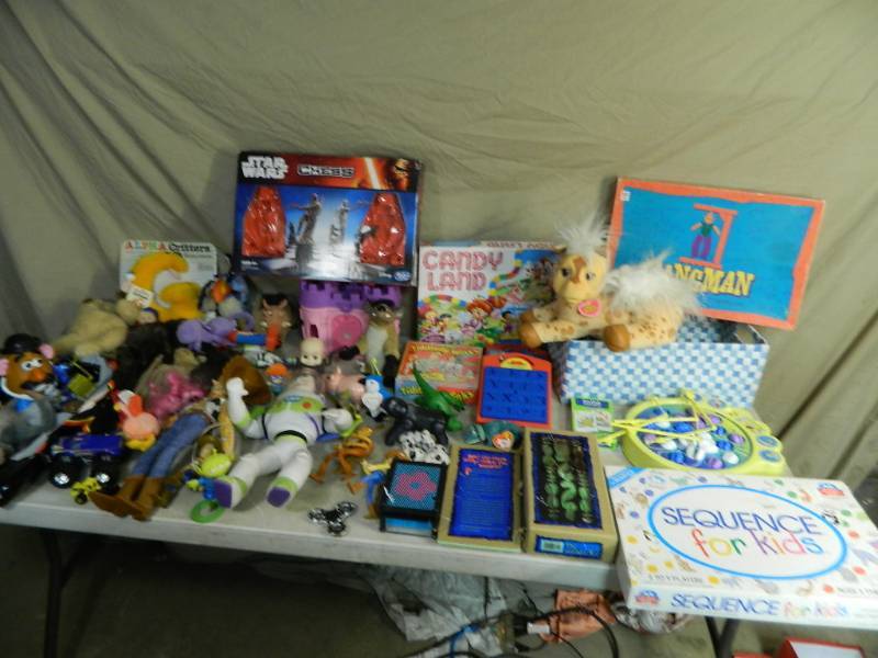 Assorted Toys and Games