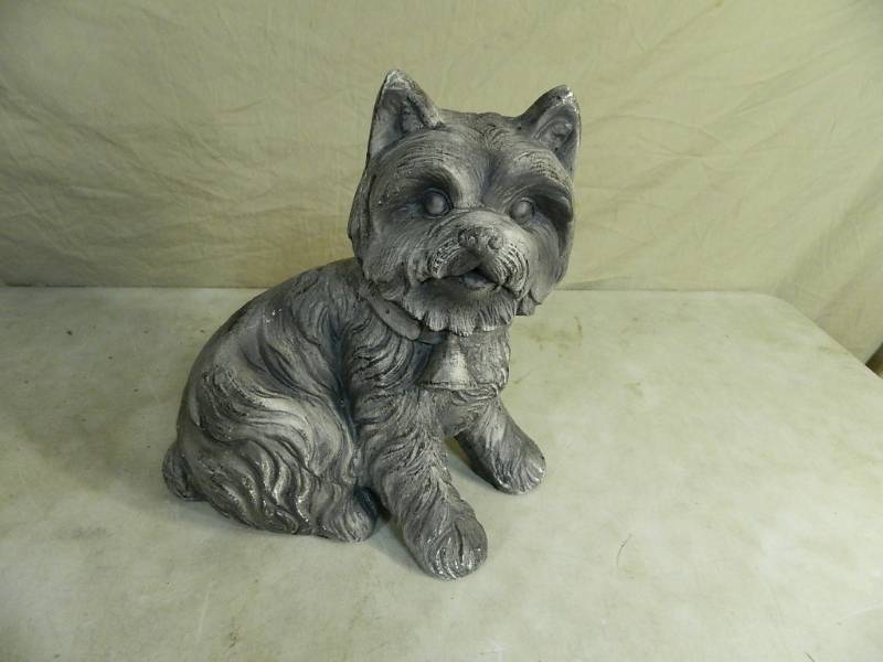 New Dog Statue