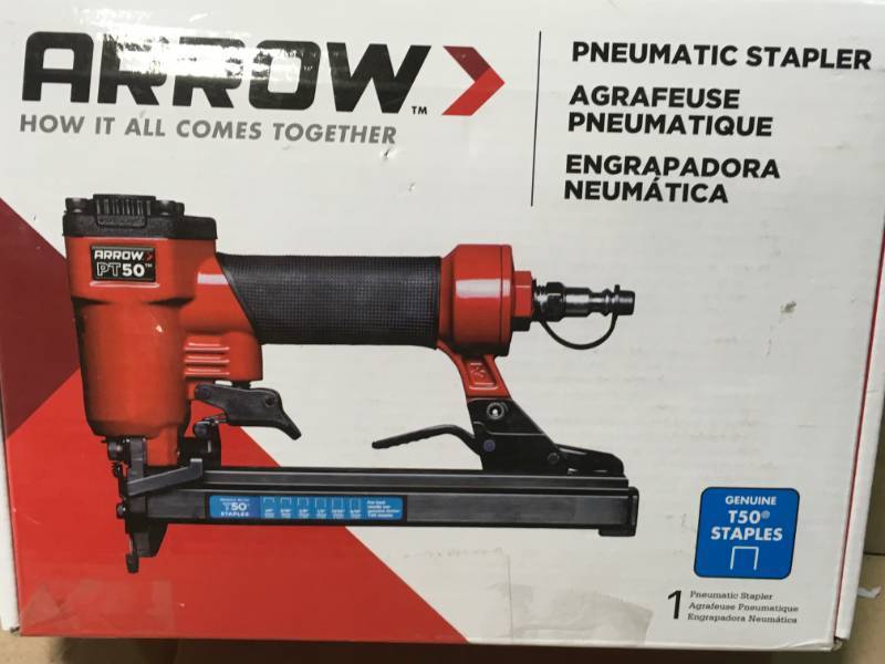 arrow pt50 pneumatic staple gun