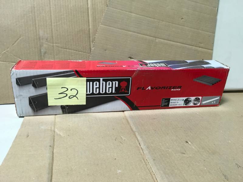 Weber Flavorizer Bars Spirit 200Spirit500Genesis Silver A 7534 Metal not used