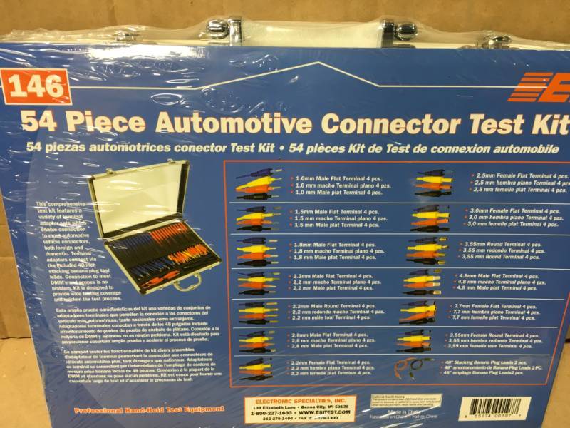 Electronic Specialties� - Automotive Connector Test Kit not used
