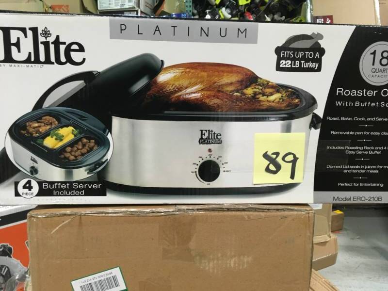 Elite Platinum 18 Qt. Roaster Oven in like new condition