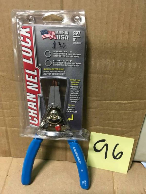 Channellock 8 in. Retaining Ring Pliers not used