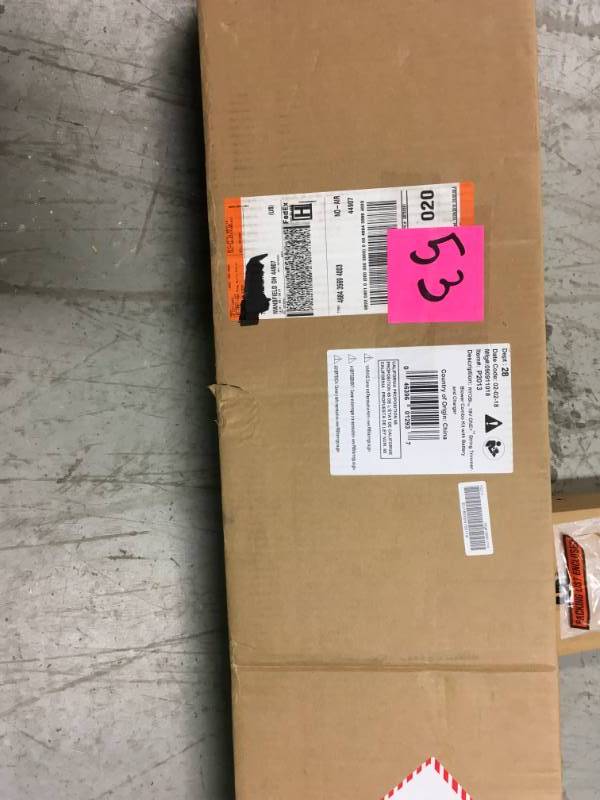 lot 53 image: Ryobi ONE 18-Volt Lithium-Ion String TrimmerEdger and BlowerSweeper Combo Kit - 2.6Ah Battery and Charger Included in like new condition