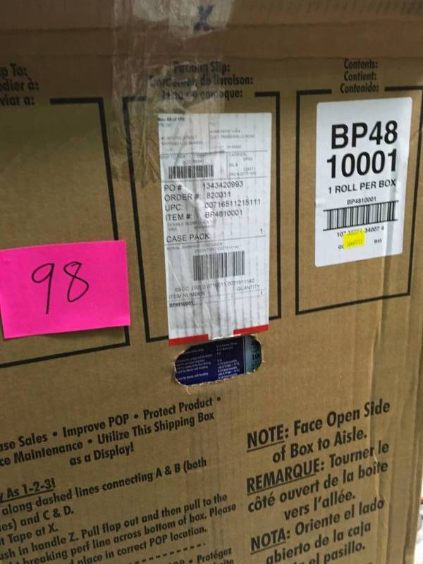 lot 98 image: Reflectix 48 in. x 100 ft. Double Reflective Insulation Roll not used