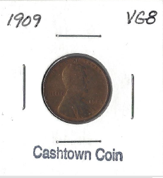 1909 Lincoln Wheat Cent