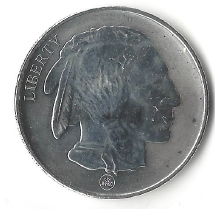 1 ounce Fine Silver - Native American Design