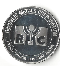 1 Ounce Fine Silver - Republic Metals Corporation