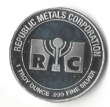 1 Ounce Fine Silver - Republic Metals Corporation