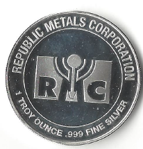 1 Ounce Fine Silver - Republic Metals Corporation