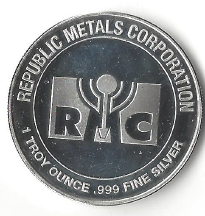 1 Ounce Fine Silver - Republic Metals Corporation