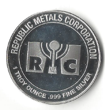 1 Ounce Fine Silver - Republic Metals Corporation