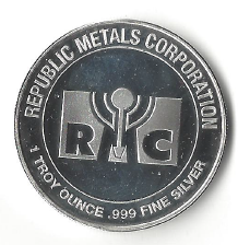 1 Ounce Fine Silver - Republic Metals Corporation