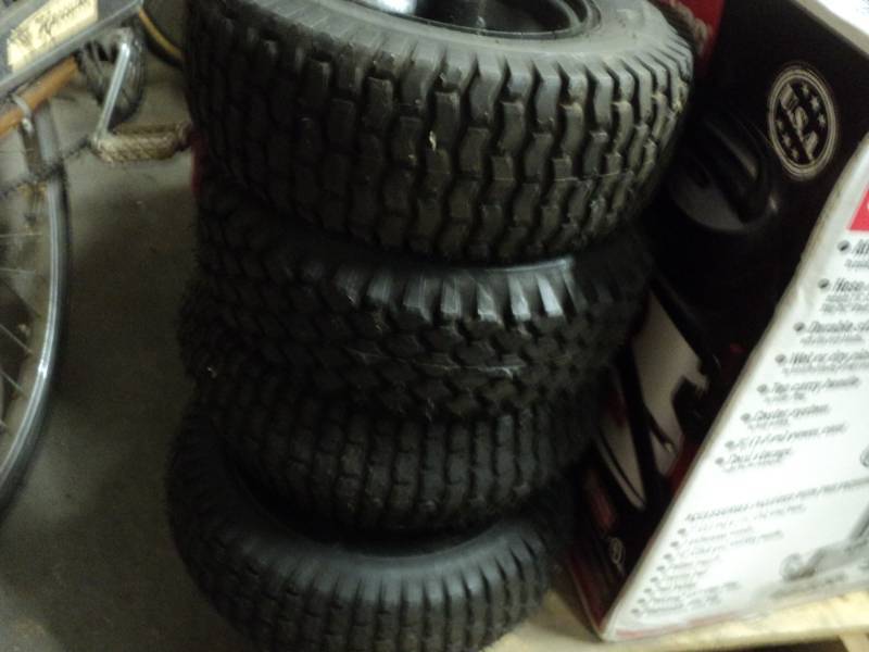 lot 12 image: 4 Duro 13 X 5.00  - 2ply rating tub...