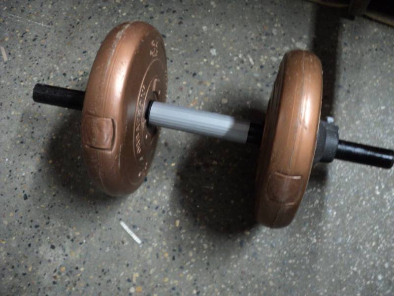 lot 31 image: weights...